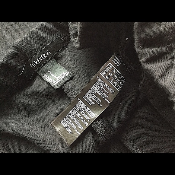 Forever 21 Pyramid Rock Stud Legging MESH Inserts Black S - Picture 8 of 8